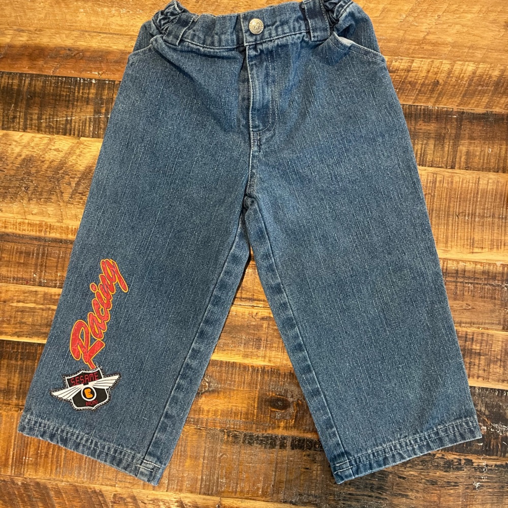 3T sesame street vintage pants